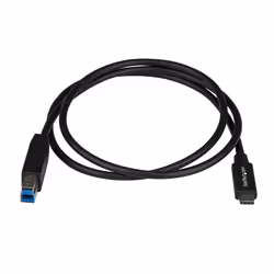StarTech.com USB31CB1M câble USB 1 m USB 3.2 Gen 2 (3.1 Gen 2) USB C USB B Noir - Vue supplémentaire 4