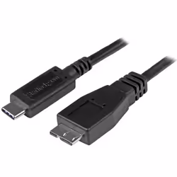 StarTech.com Câble USB 3.1 USB-C vers Micro-B de 1 m - M/M, 1 m, USB C, Micro-USB B, USB 3.2 Gen 2 (3.1 Gen 2), Mâle/Mâle, No ...