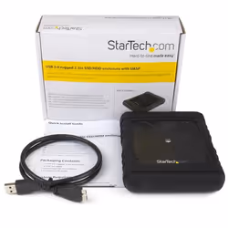 StarTech.com Boîtier USB 3.0 antichoc pour disque dur SATA 6Gb/s de 2,5" - Boîtier HDD / SSD robuste avec UASP - Vue supplémentaire 6