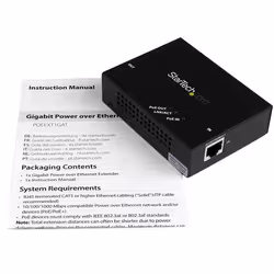 StarTech.com Répéteur Gigabit PoE+ à 1 port - Extendeur Power over Ethernet 802.3at et 802.3af - 100 m - Vue supplémentaire 6