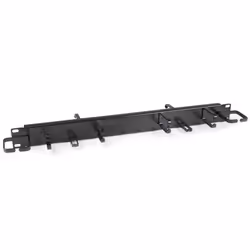 StarTech.com Panneau de gestion de câbles horizontal 1U 19" pour rack - Guide pour câbles avec grands anneaux, Panneau de ges ...