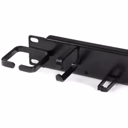 StarTech.com Panneau de gestion de câbles horizontal 1U 19" pour rack - Guide pour câbles avec grands anneaux