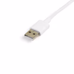 StarTech.com Câble Lightning 8 broches ou Micro USB vers USB de 1 m - Cordon de charge / synchronisation - Blanc