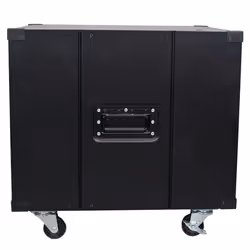 StarTech.com Rack 9U à Châssis Ouvert avec Roulettes - Armoire Portable à 4 Montants et 23" de Profondeur pour Équipement Réseau, Données et Serveur 19" - Capacité de 99kg