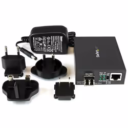 StarTech.com Convertisseur de média Gigabit Ethernet fibre optique compact - 850nm MM LC - 550 m - Vue supplémentaire 5