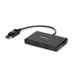 StarTech.com Adaptateur Multi-Moniteur 3 Ports - Hub MST DisplayPort 1.2 vers 3x HDMI - Triple Moniteurs HDMI 1080p - Mode d'Affichage Étendu ou Cloné - PC Windows Uniquement - Répartiteur DP vers 3x HDMI