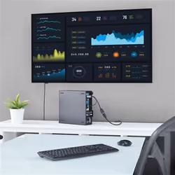 StarTech.com Adaptateur HDMI vers DisplayPort 4K alimenté par USB - Vue supplémentaire 4