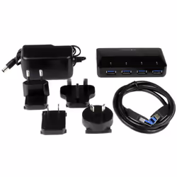 StarTech.com Hub USB 3.0 à 4 ports plus port dédié à la charge de 2,4 A - 5Gbps - Vue supplémentaire 5
