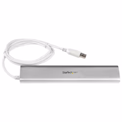 StarTech.com Hub USB à 7 Ports avec Ethernet, USB-A, Gigabit Ethernet/GbE, USB 5Gbps, Design Robuste, Alimentation par Bus, Hub USB 3.0 Portable pour Ordinateur Portable