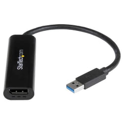 StarTech.com Adaptateur vidéo slim USB 3.0 vers DisplayPort - M/F - 2048x1152 / 1080p