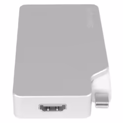 StarTech.com Adaptateur de voyage audio/vidéo 3 en 1 - Mini DisplayPort vers VGA, DVI ou HDMI - 4K - Aluminium - Vue supplémentaire 5