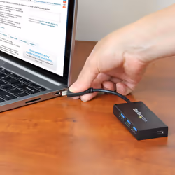 StarTech.com Hub USB 3.2 Gen 1 (5Gbps) à 4 ports - Concentrateur USB-C vers 1x USB-C 3x USB-A - Vue supplémentaire 5