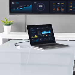 StarTech.com Adaptateur vidéo USB-C vers VGA - M/F - 1920x1200 / 1080p - Blanc - Vue supplémentaire 5