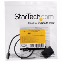 StarTech.com Adaptateur USB 3.1 (10 Gb/s) pour disque dur SATA III de 2,5" avec USB-C et UASP - Vue supplémentaire 4