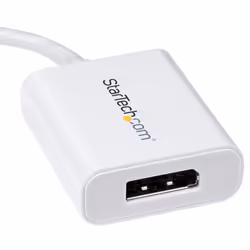 StarTech.com Adaptateur vidéo USB-C vers DisplayPort - M/F - 4K 60 Hz - Blanc