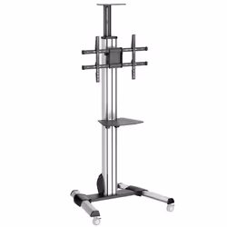 StarTech.com Chariot TV pour écran de 32" à 75" - Réglage de la hauteur sans effort, 40 kg, 81,3 cm (32"), 190,5 cm (75"), 20 ...