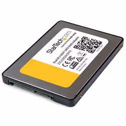 StarTech.com Adaptateur 2x SSD M.2 NGFF vers SATA 2,5" avec RAID, SATA, M.2, Noir, Métallique, Blanc, Jaune, 500000 h, ASMedi ...