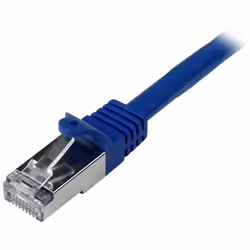 StarTech.com Câble réseau Cat6 blindé SFTP sans crochet de 50 cm - Cordon Ethernet RJ45 anti-accroc - M/M - Bleu - Vue supplémentaire 2