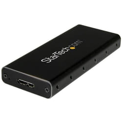 StarTech.com Boîtier USB 3.1 (10 Gb/s) pour disque mSATA - Aluminium