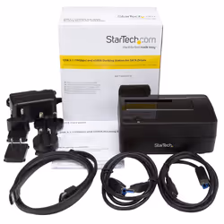 StarTech.com Station d'Accueil pour Disque Dur à 1 Baie USB 3.1 / eSATA vers SATA, Dock pour Disque Dur USB 3.1 (10 Gbps), Station d'Accueil pour Disque Dur Externe 2.5/3.5" SATA III, Chargement par le Haut - Vue supplémentaire 7