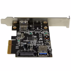 StarTech.com Carte contrôleur PCI Express à 2 ports USB 3.1 (10 Gb/s) - 1 externe 1 interne - USB-A - Vue supplémentaire 4