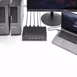 StarTech.com Switch KVM USB HDMI à 4 ports avec hub USB 3.0 intégré - 1080p