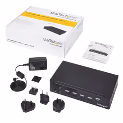StarTech.com Switch KVM USB HDMI à 4 ports avec hub USB 3.0 intégré - 1080p - Vue supplémentaire 5