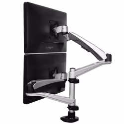 StarTech.com Support de bureau pour 2 écrans avec bras articulés - Multidirectionnel - Empilable - Installation sans outil - Vue supplémentaire 12