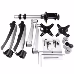 StarTech.com Support de bureau pour 2 écrans avec bras articulés - Multidirectionnel - Empilable - Installation sans outil - Vue supplémentaire 14