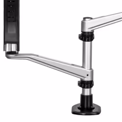 StarTech.com Support de bureau pour 2 écrans avec bras articulés - Multidirectionnel - Empilable - Installation sans outil - Vue supplémentaire 4
