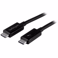 StarTech.com Câble Thunderbolt 3 (20 Gb/s) USB-C de 1 m - Compatible Thunderbolt, USB et DisplayPort - M/M, Mâle, Mâle, 1 m, ...