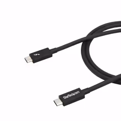 StarTech.com Câble Thunderbolt 3 (20 Gb/s) USB-C de 1 m - Compatible Thunderbolt, USB et DisplayPort - M/M