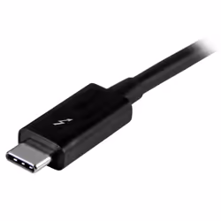 StarTech.com Câble Thunderbolt 3 (20 Gb/s) USB-C de 1 m - Compatible Thunderbolt, USB et DisplayPort - M/M - Vue supplémentaire 4