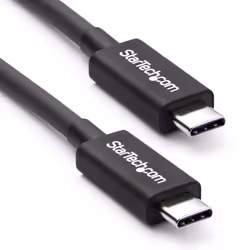 StarTech.com Câble Thunderbolt 3 (20 Gb/s) USB-C de 2 m - Compatible Thunderbolt, USB et DisplayPort - M/M, Mâle, Mâle, 2 m, ...