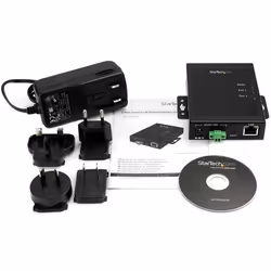 StarTech.com Serveur de périphériques à 2 ports série RS232 vers IP Ethernet - Métallique et montable - Vue supplémentaire 4