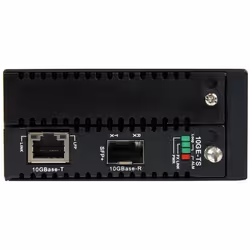 StarTech.com Convertisseur de média fibre optique 10 Gigabit Ethernet avec SFP+ ouvert - Géré