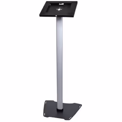 StarTech.com Support au sol verrouillable pour iPad, Support multimédia, Noir, Argent, Aluminium, Plastique, Acier, Tablette, ...
