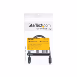 StarTech.com Câble Thunderbolt 3 (40 Gb/s) USB-C de 50 cm - Compatible Thunderbolt, USB et DisplayPort - M/M - Vue supplémentaire 6