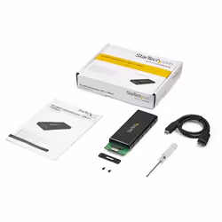 StarTech.com Boîtier USB 3.1 (10 Gb/s) pour SSD SATA M.2 NGFF avec câble USB-C - Aluminium - Vue supplémentaire 5
