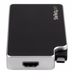 StarTech.com Adaptateur audio / vidéo de voyage 3 en 1 - USB-C vers VGA DVI ou HDMI - 4K - Vue supplémentaire 5