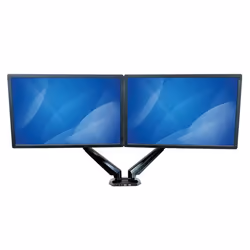 StarTech.com Support de bureau pour 2 écrans avec 2 ports USB et audio passthrough intégrés - Vue supplémentaire 6