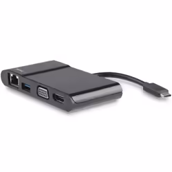 StarTech.com Adaptateur Multiport USB-C - Mini Dock USB-C avec HDMI 4K ou VGA 1080p - Gigabit Ethernet - USB-A 3.0 5Gbps - Ad ...