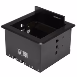 StarTech.com Boîte de gestion de câbles pour table de conférence - Boîtier de rangement de câbles audio/vidéo, Boîtier de câb ...