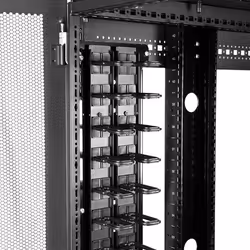 StarTech.com Panneau de gestion de câbles 0U de 1,8 m pour rack - Guide-câbles avec anneaux - Vue supplémentaire 6
