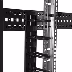 StarTech.com Panneau de gestion de câbles 0U de 1,8 m pour rack - Guide-câbles avec anneaux - Vue supplémentaire 8