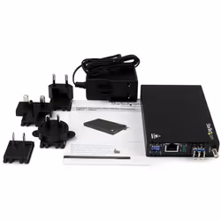 StarTech.com Convertisseur de média fibre optique Gigabit Ethernet - Monomode LC - 20 km - Vue supplémentaire 5