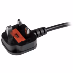 StarTech.com PXT101YUK câble électrique Noir 2 m BS 1363 Coupleur 2 x C13