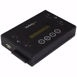 StarTech.com Duplicateur et Effaceur de Disque Dur Autonome 1:1, Cloneur et Effaceur de HDD/SSD SATA et de Clé USB, Écran LCD ...