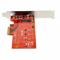 StarTech.com Adaptateur SSD PCIe M2 - x4 PCIe 3.0 NVMe / AHCI / NGFF / M-Key - Low Profile et Full Profile - Adaptateur SSD PCI Express M.2 - Vue supplémentaire 4