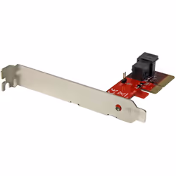 StarTech.com Adaptateur PCI Express à 4 Voies vers SFF-8643 pour SSD U.2 PCIe NVMe - Adaptateur SSD U.2 2.5" NVMe, PCIe, U.2, ...